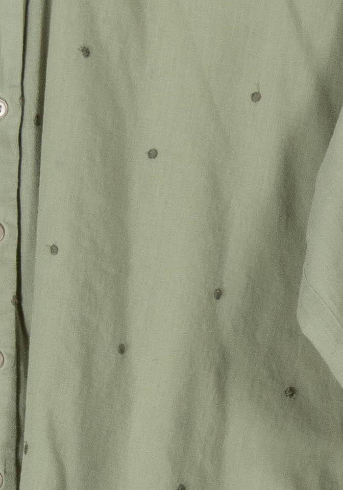 Blouse Verte - Taille XS/34 de la marque Notshy Cashmere | PARAD106031 - Vendu par Paradigme - Image 3