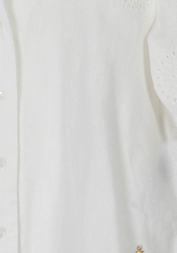 Chemisier Blanc - Taille XS/34 de la marque Des petits hauts | PARAD106033 - Vendu par Paradigme - Image 3