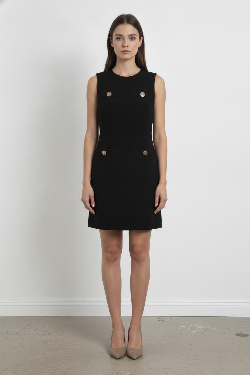 Robe Sans Manches Noire - Taille XS/34 de la marque Liu Jo | PARAD106035 - Vendu par Paradigme - Image 1