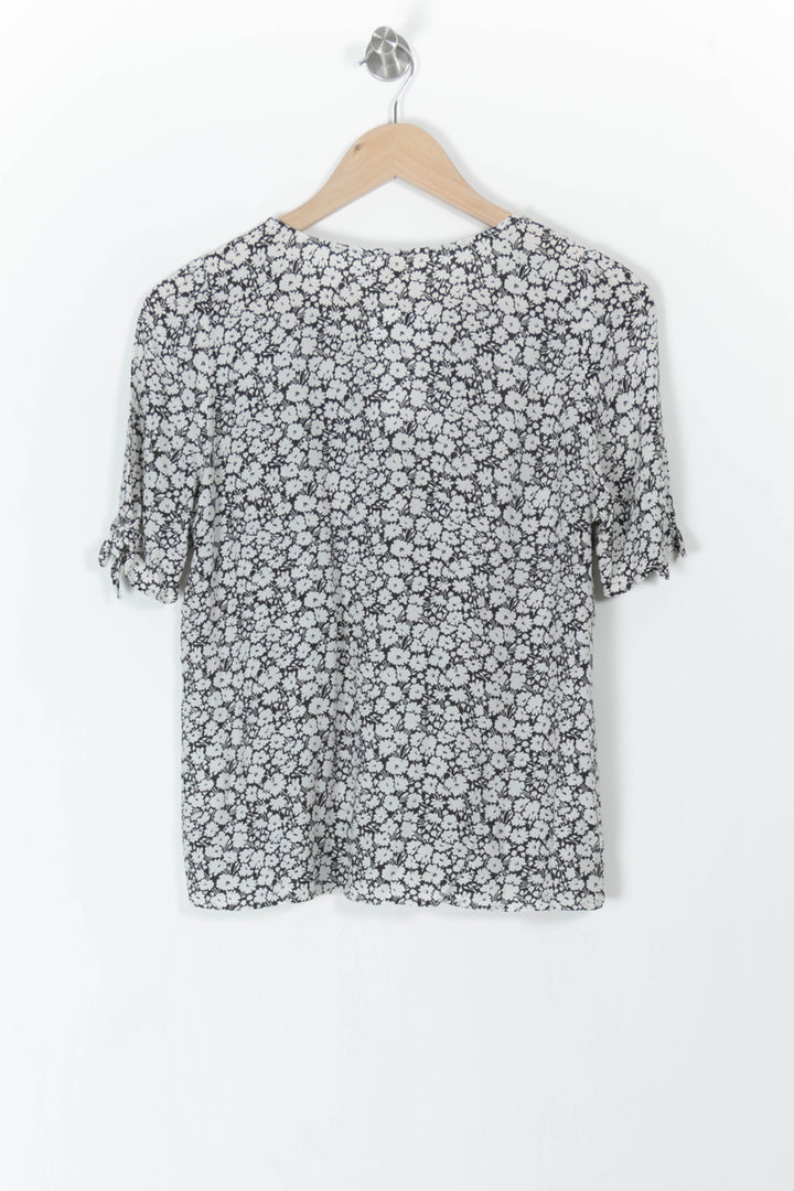 Blouse Noire et Blanche - Taille XS/34 de la marque Des petits hauts | PARAD106037 - Vendu par Paradigme - Image 4