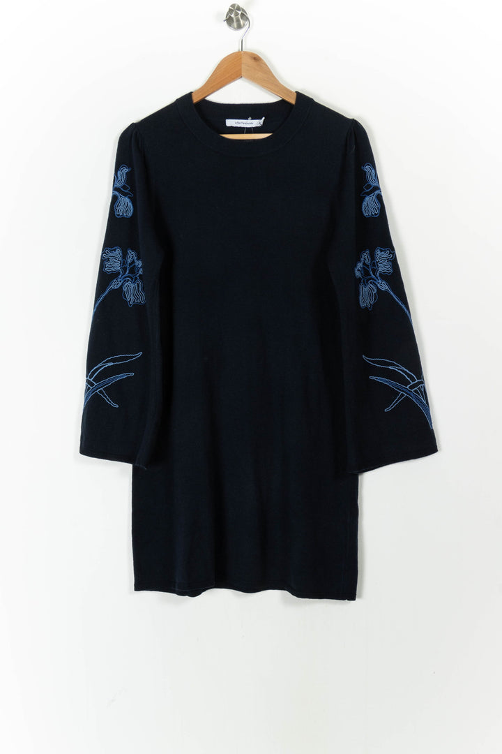 Robe Pull Bleue - Taille S/36 de la marque La Fée Maraboutée | PARAD106042 - Vendu par Paradigme - Image 2