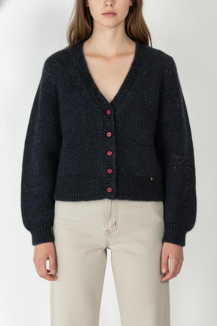 Cardigan Bleu - Taille XS/34 de la marque Des petits hauts | PARAD106045 - Vendu par Paradigme - Image 1