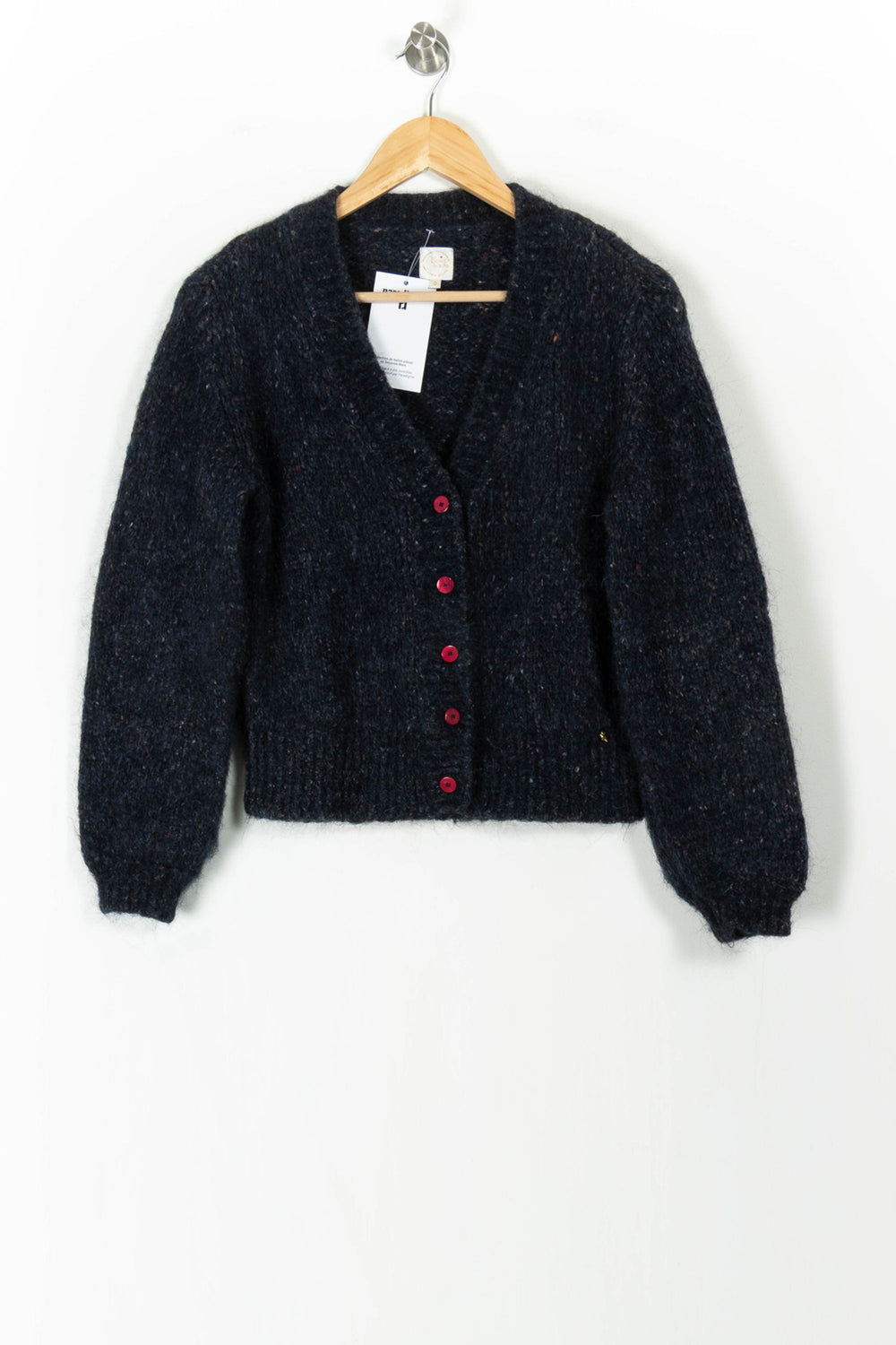 Cardigan Bleu - Taille XS/34 de la marque Des petits hauts | PARAD106045 - Vendu par Paradigme - Image 2