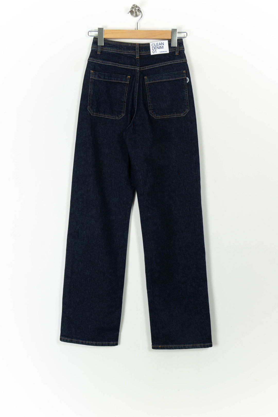 Jean Bleu - Taille S/36 de la marque Thinking Mu | PARAD106047 - Vendu par Paradigme - Image 4