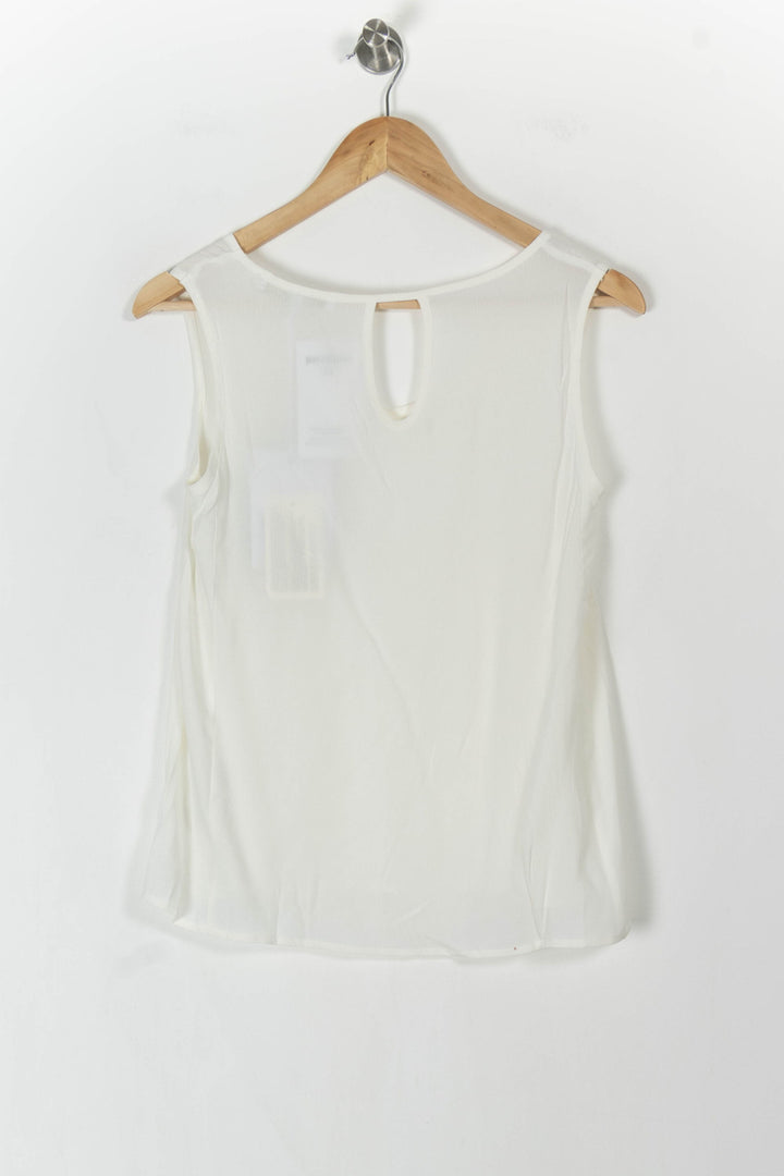 Débardeur Blanc - Taille XS/34 de la marque La Fée Maraboutée | PARAD106050 - Vendu par Paradigme - Image 4