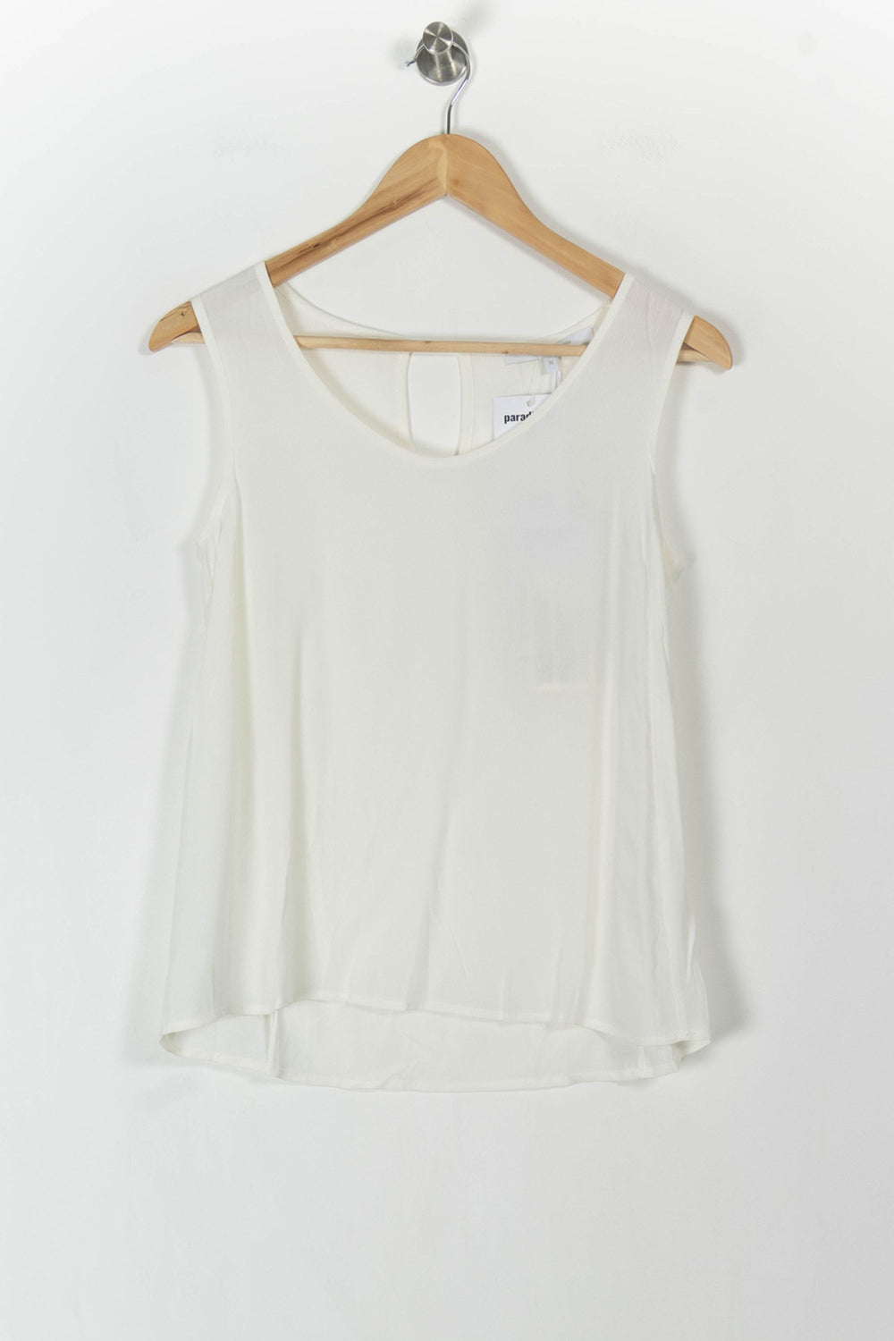 Débardeur Blanc - Taille XS/34 de la marque La Fée Maraboutée | PARAD106050 - Vendu par Paradigme - Image 2