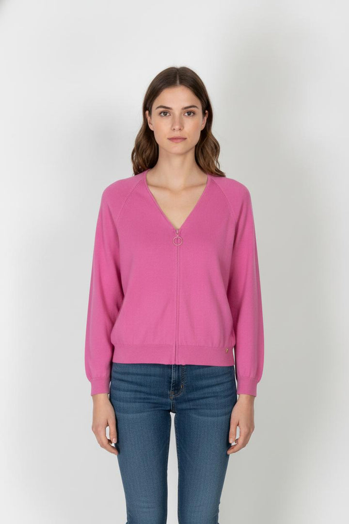 Cardigan Rose - Taille XS/34 de la marque Des petits hauts | PARAD106053 - Vendu par Paradigme - Image 1