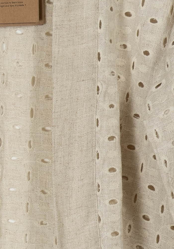 Veste Courte Beige - Taille S/36 de la marque La Fée Maraboutée | PARAD106054 - Vendu par Paradigme - Image 3