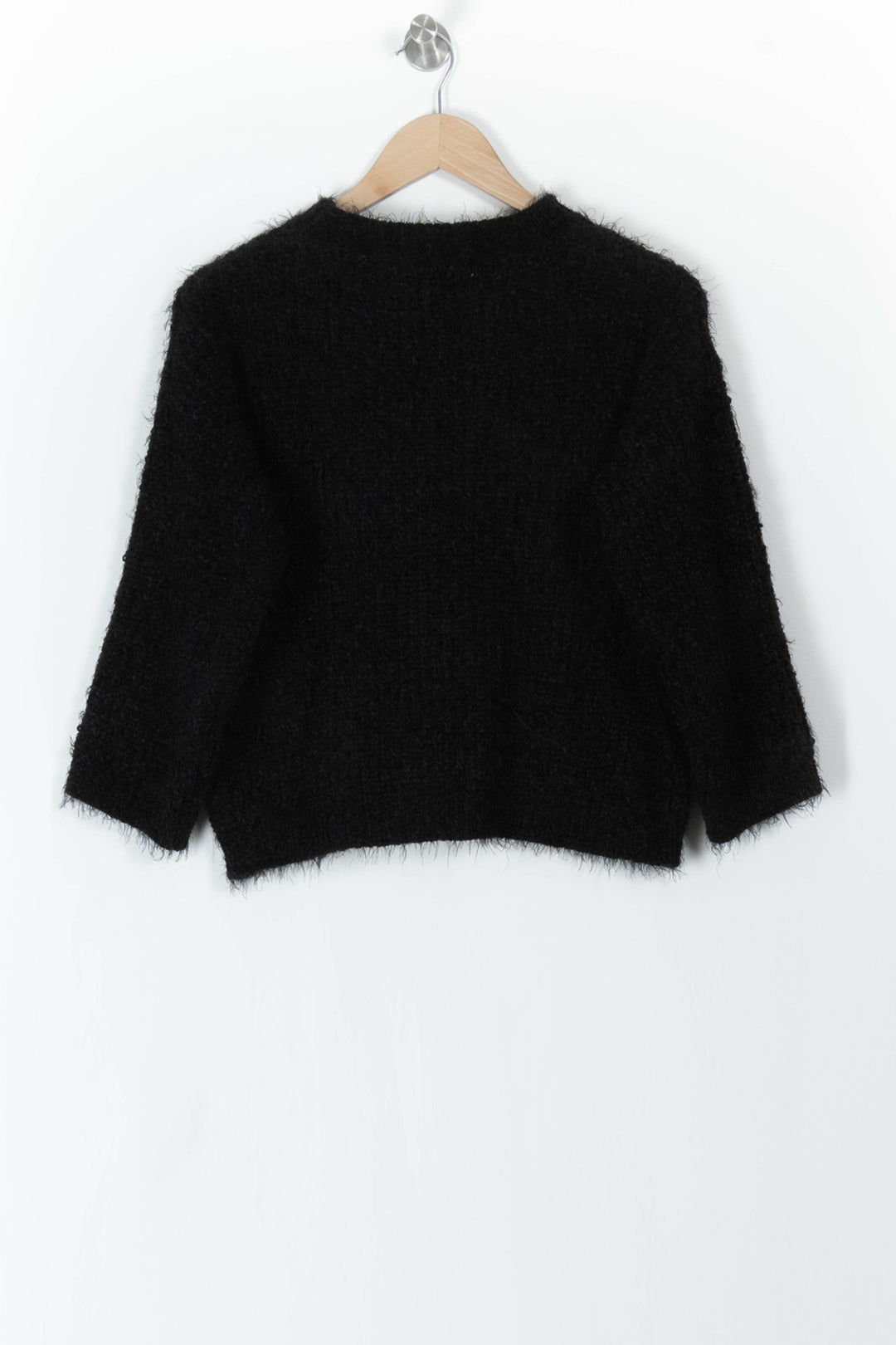 Pull Noir - Taille XS/34 de la marque La Fée Maraboutée | PARAD106057 - Vendu par Paradigme - Image 4
