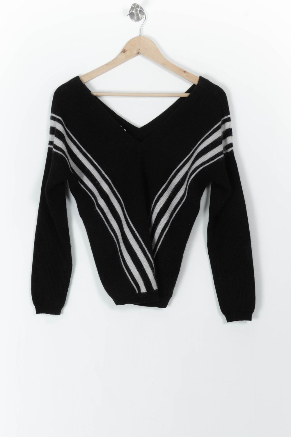 Pull Noir et Blanc - Taille XS/34 de la marque Kookai | PARAD106060 - Vendu par Paradigme - Image 2