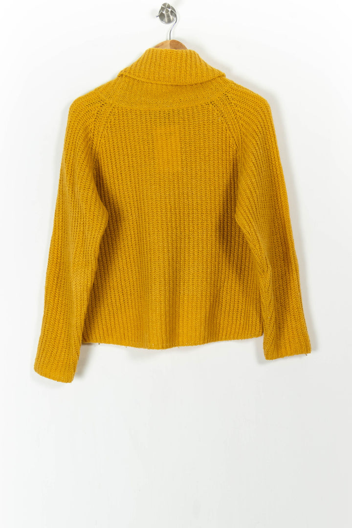 Pull Jaune - Taille S/36 de la marque La Fée Maraboutée | PARAD106062 - Vendu par Paradigme - Image 4