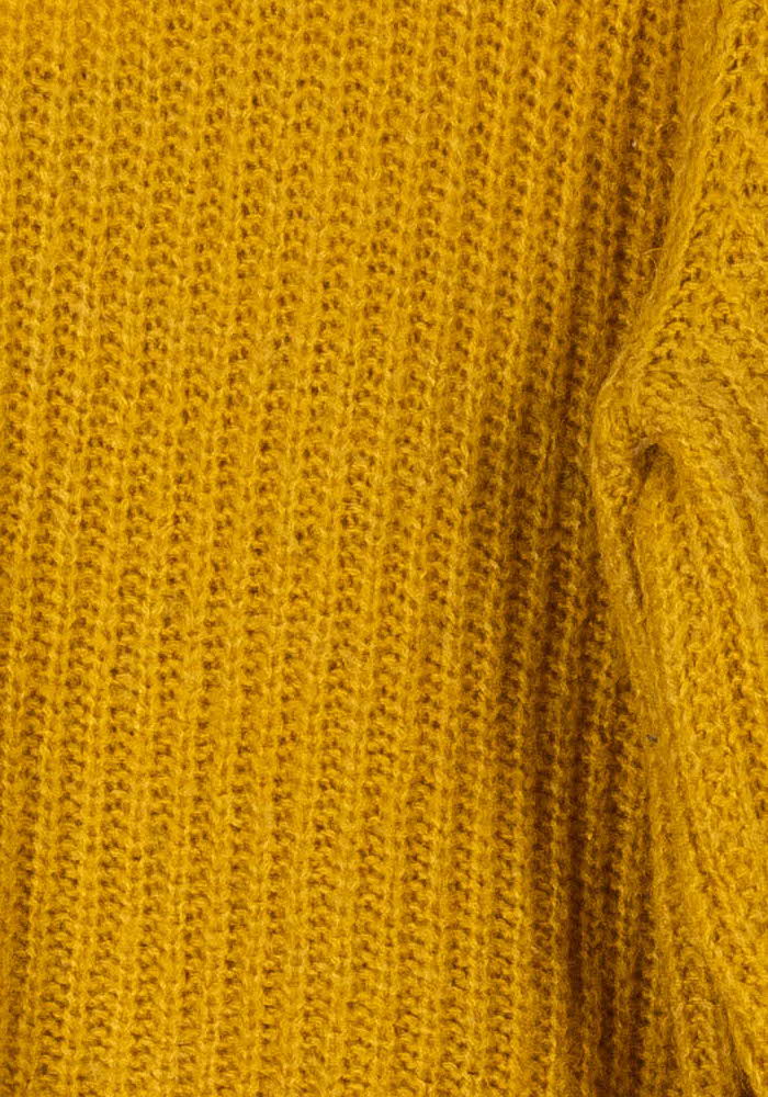 Pull Jaune - Taille S/36 de la marque La Fée Maraboutée | PARAD106062 - Vendu par Paradigme - Image 3