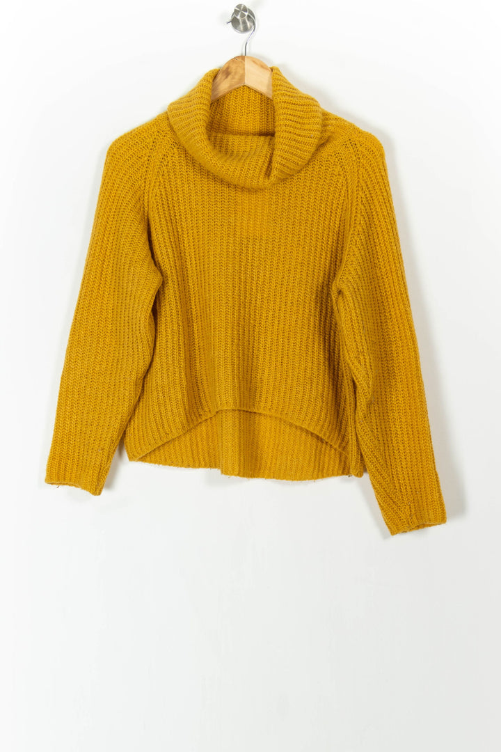 Pull Jaune - Taille S/36 de la marque La Fée Maraboutée | PARAD106062 - Vendu par Paradigme - Image 2