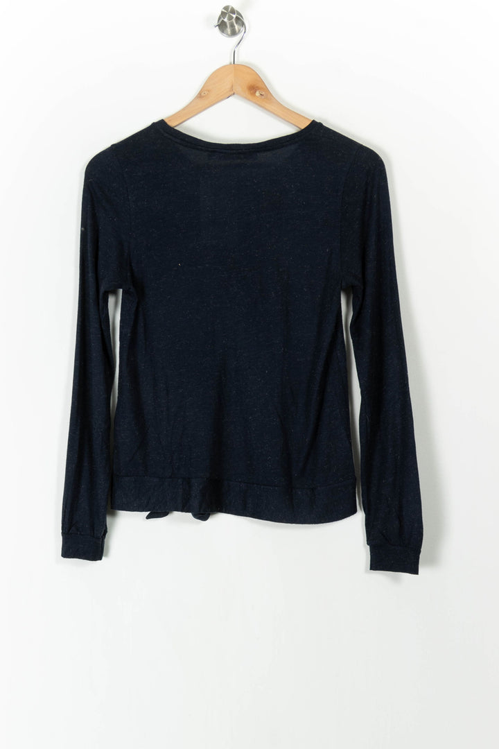 Tee-shirt Manches Longues Bleu - Taille XS/34 de la marque La Fée Maraboutée | PARAD106063 - Vendu par Paradigme - Image 4