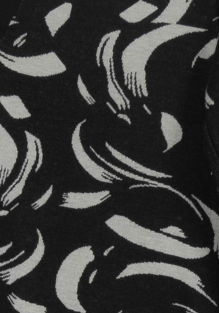 Robe Noire et Blanche - Taille S/36 de la marque La Fée Maraboutée | PARAD106064 - Vendu par Paradigme - Image 3