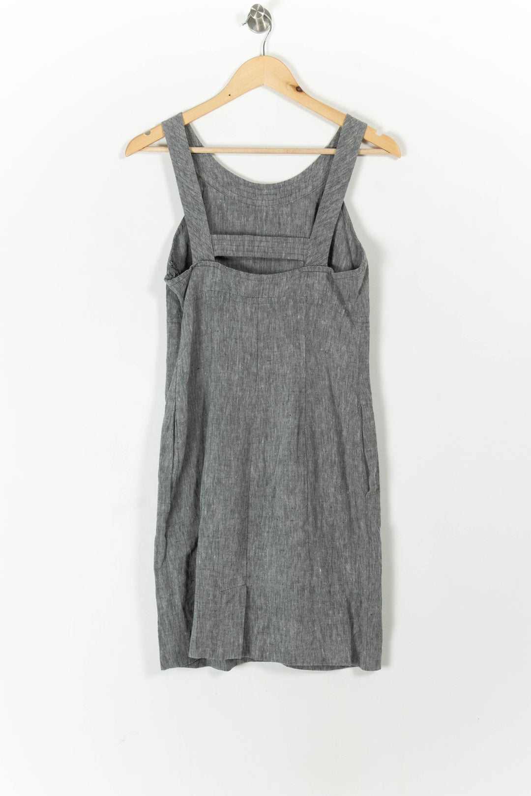 Robe Droite Grise - Taille XXL/44 de la marque Max Mara | PARAD106068 - Vendu par Paradigme - Image 4