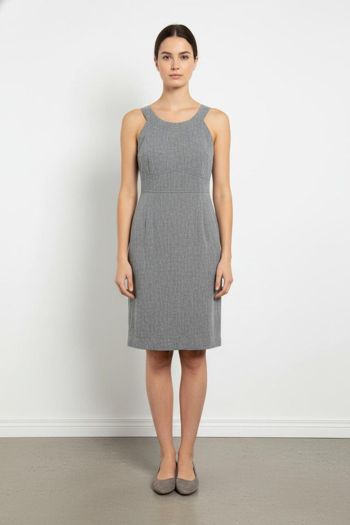 Robe Droite Grise - Taille XXL/44 de la marque Max Mara | PARAD106068 - Vendu par Paradigme - Image 1