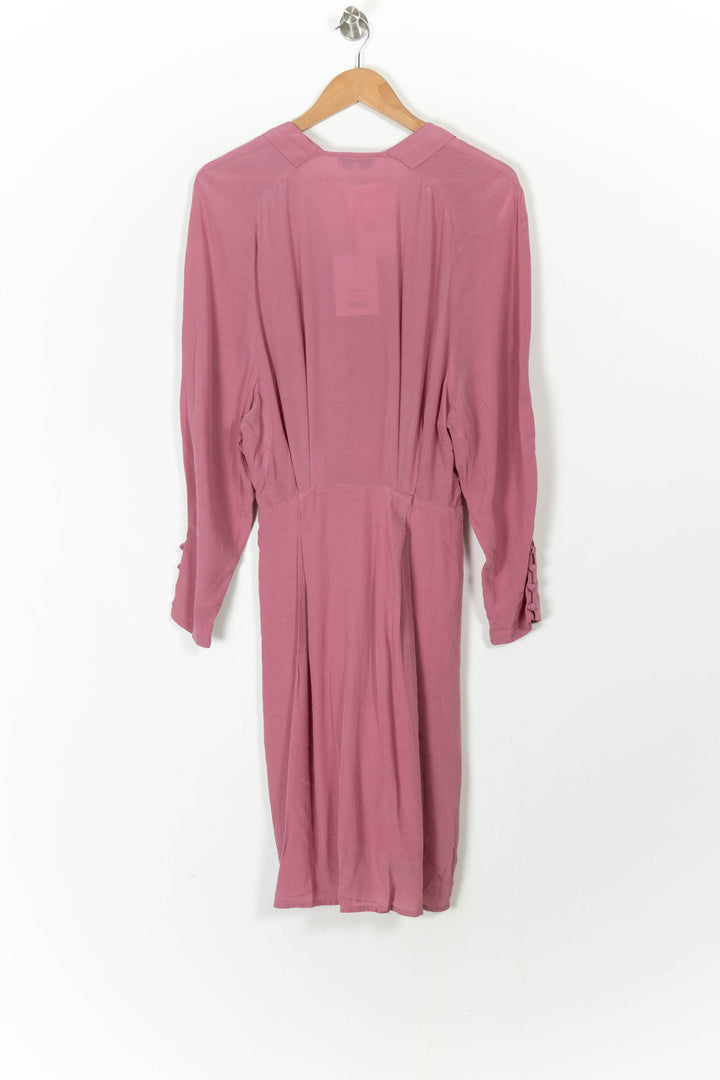Robe Midi Rose - Taille XS/34 de la marque Suncoo | PARAD106069 - Vendu par Paradigme - Image 4