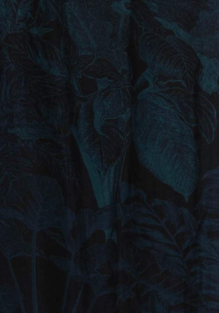 Jupe Noire et Verte - Taille S/36 de la marque La Fée Maraboutée | PARAD106073 - Vendu par Paradigme - Image 3