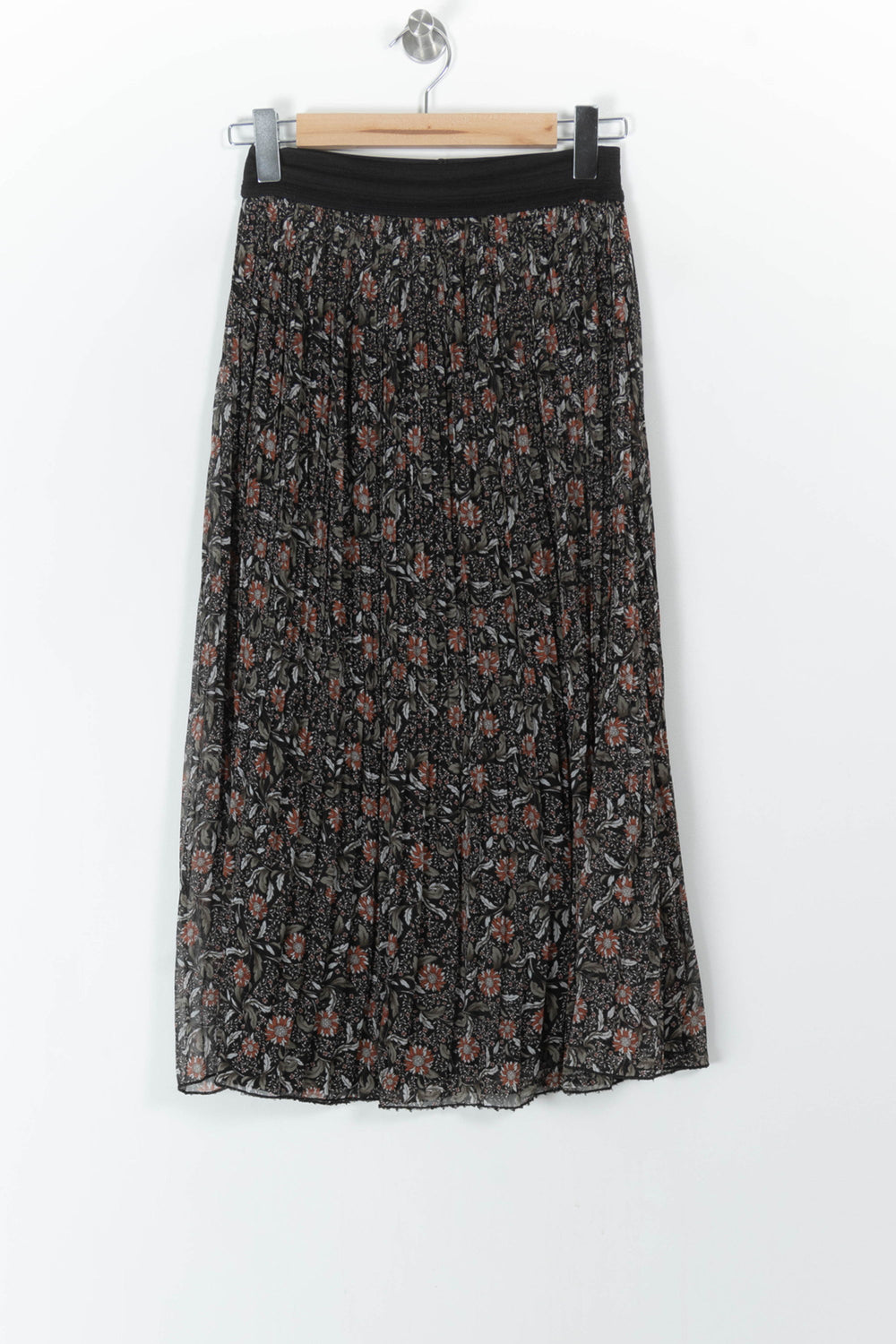 Jupe Plissée Multicolore - Taille S/36 de la marque La Fée Maraboutée | PARAD106074 - Vendu par Paradigme - Image 2