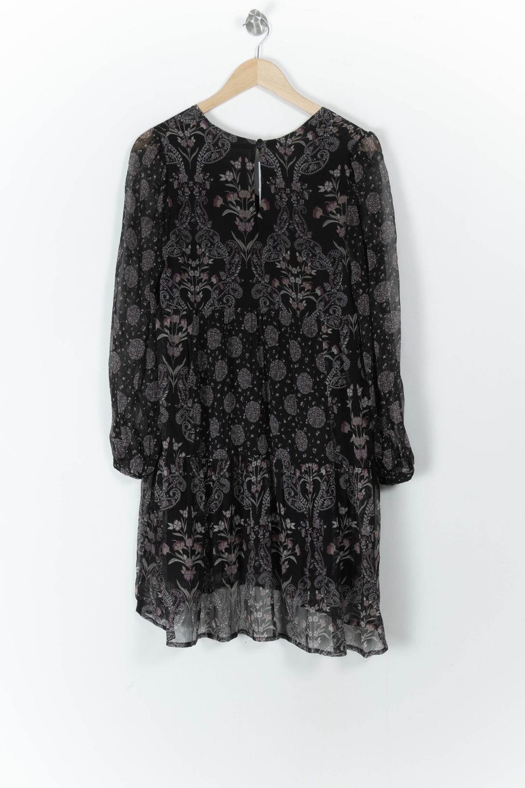 Robe Noire et Grise - Taille S/36 de la marque La Fée Maraboutée | PARAD106075 - Vendu par Paradigme - Image 4