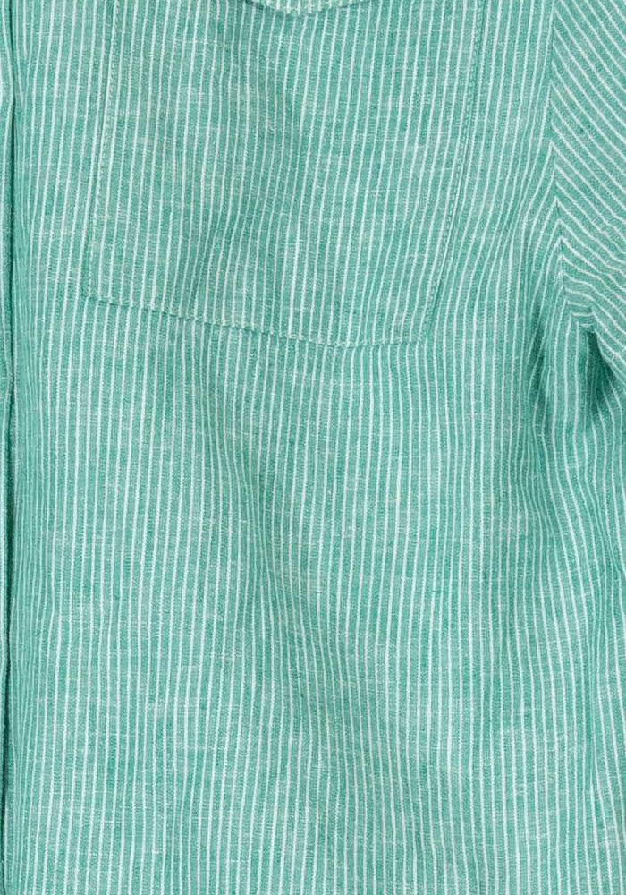 Robe chemise verte - Taille S/36 de la marque One Step | PARAD106077 - Vendu par Paradigme - Image 3
