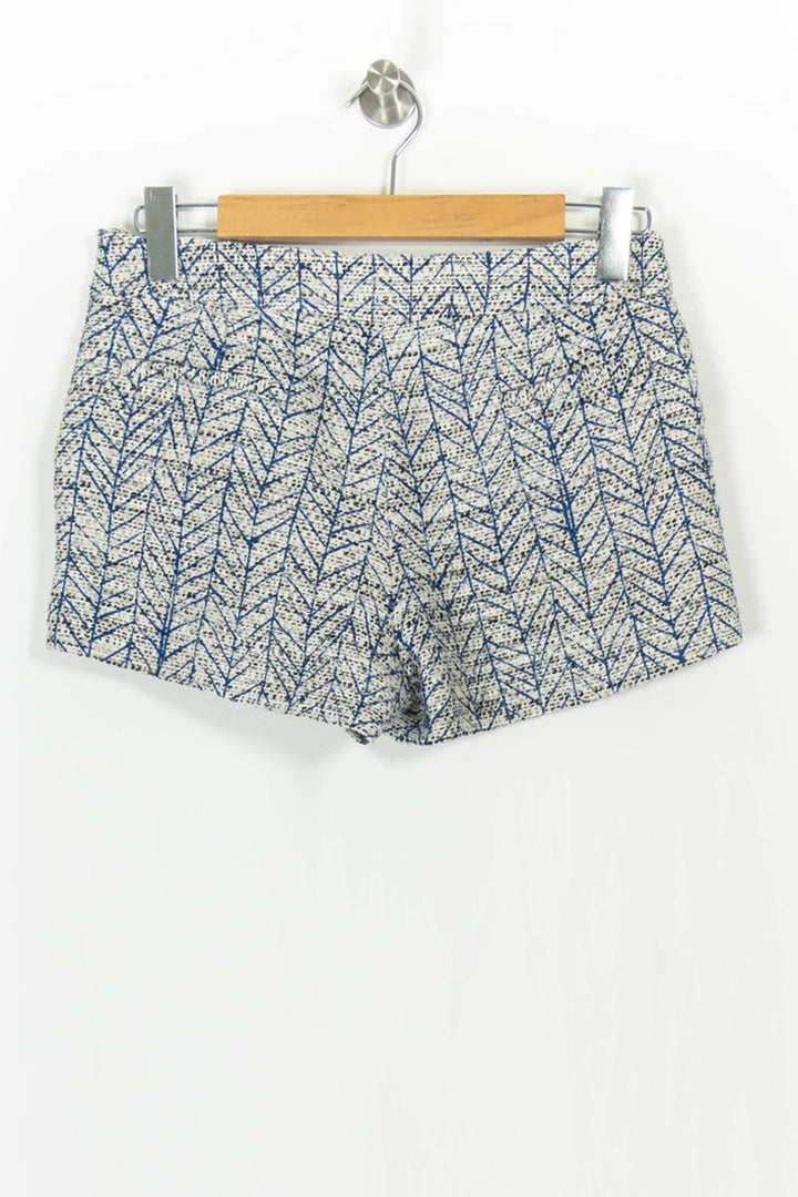 Short Blanc et Bleu - Taille M/38 de la marque Sézane | PARAD106078 - Vendu par Paradigme - Image 4