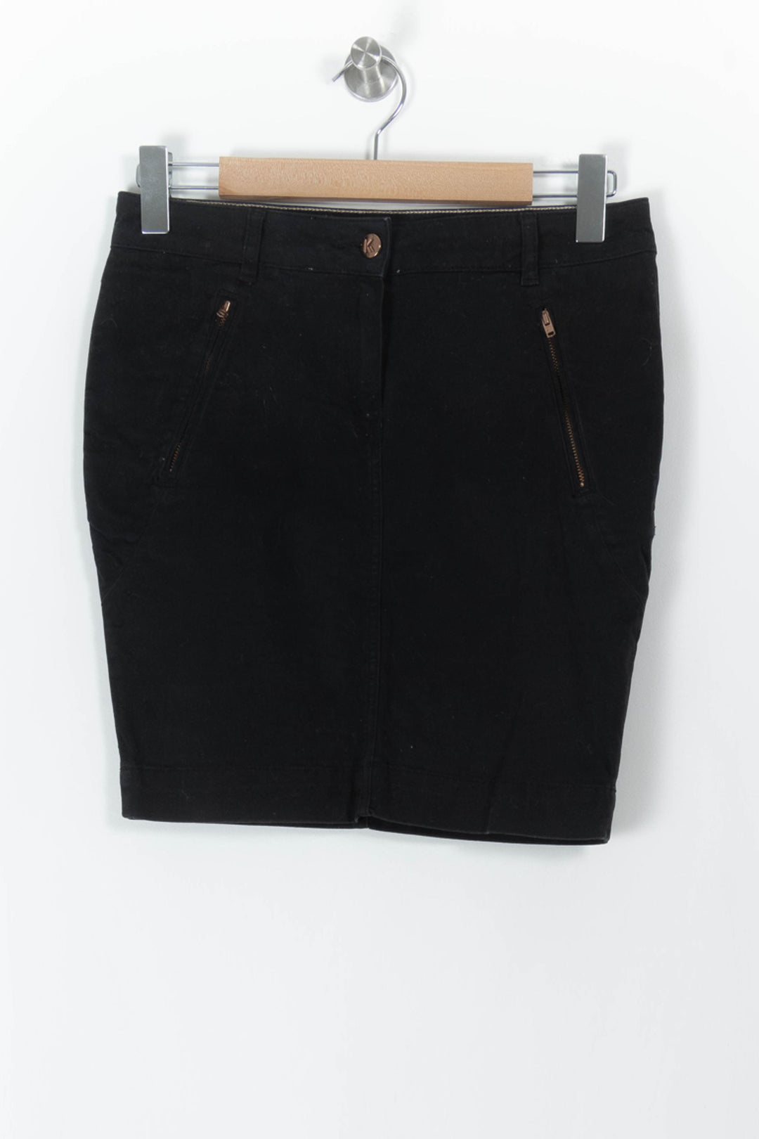 Jupe Droite Noire - Taille M/38 de la marque Kookai | PARAD106080 - Vendu par Paradigme - Image 2