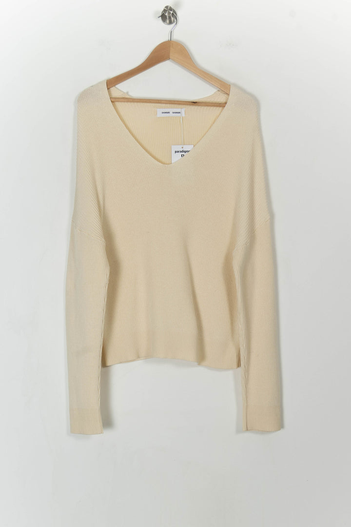 Pull Beige - Taille XS/34 de la marque Sézane | PARAD106090 - Vendu par Paradigme - Image 2