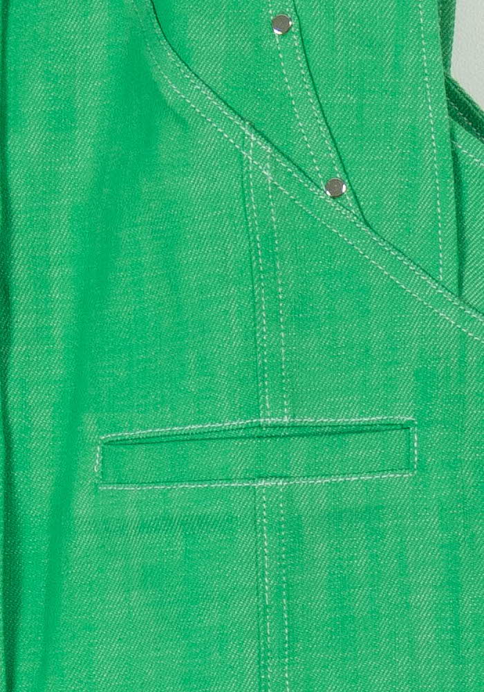 Veste sans Manches Verte - Taille XL/42 de la marque Indies | PARAD106092 - Vendu par Paradigme - Image 3