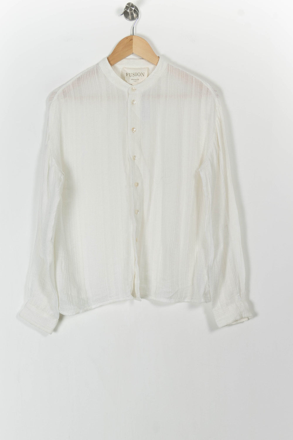 Chemise Blanche - Taille XS/34 de la marque Maison 123 | PARAD106099 - Vendu par Paradigme - Image 2