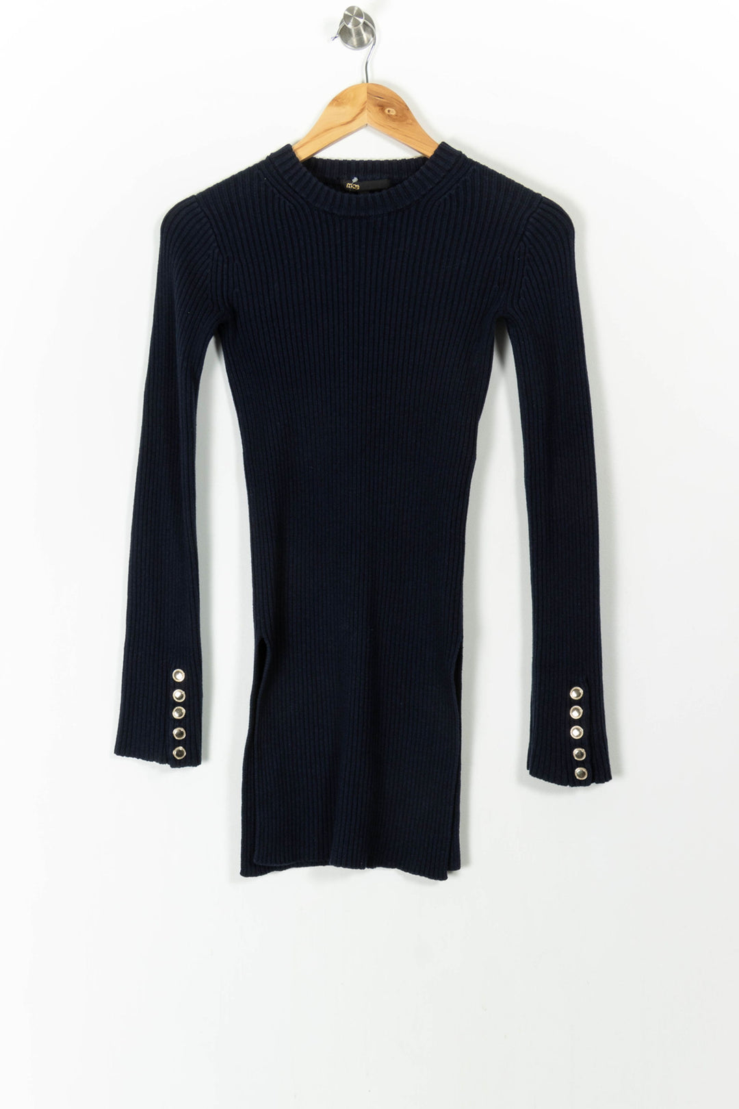 Pull Bleu - Taille S/36 de la marque Maje | PARAD106115 - Vendu par Paradigme - Image 2