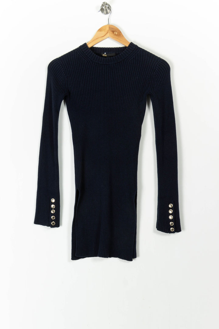 Pull Bleu - Taille S/36 de la marque Maje | PARAD106115 - Vendu par Paradigme - Image 2