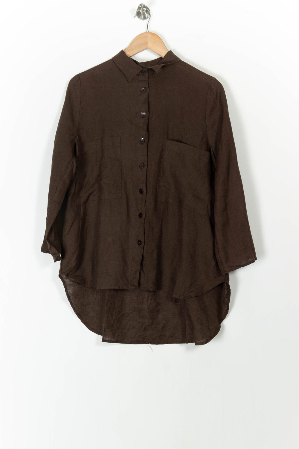 Chemise Marron - Taille S/36 de la marque Humility | PARAD106129 - Vendu par Paradigme - Image 2