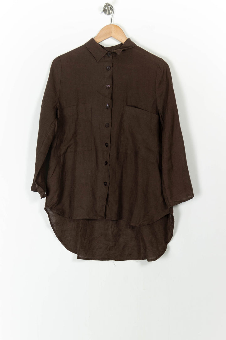 Chemise Marron - Taille S/36 de la marque Humility | PARAD106129 - Vendu par Paradigme - Image 2
