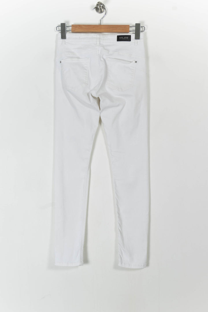 Jean Blanc - Taille XS/34 de la marque One Step | PARAD106130 - Vendu par Paradigme - Image 4