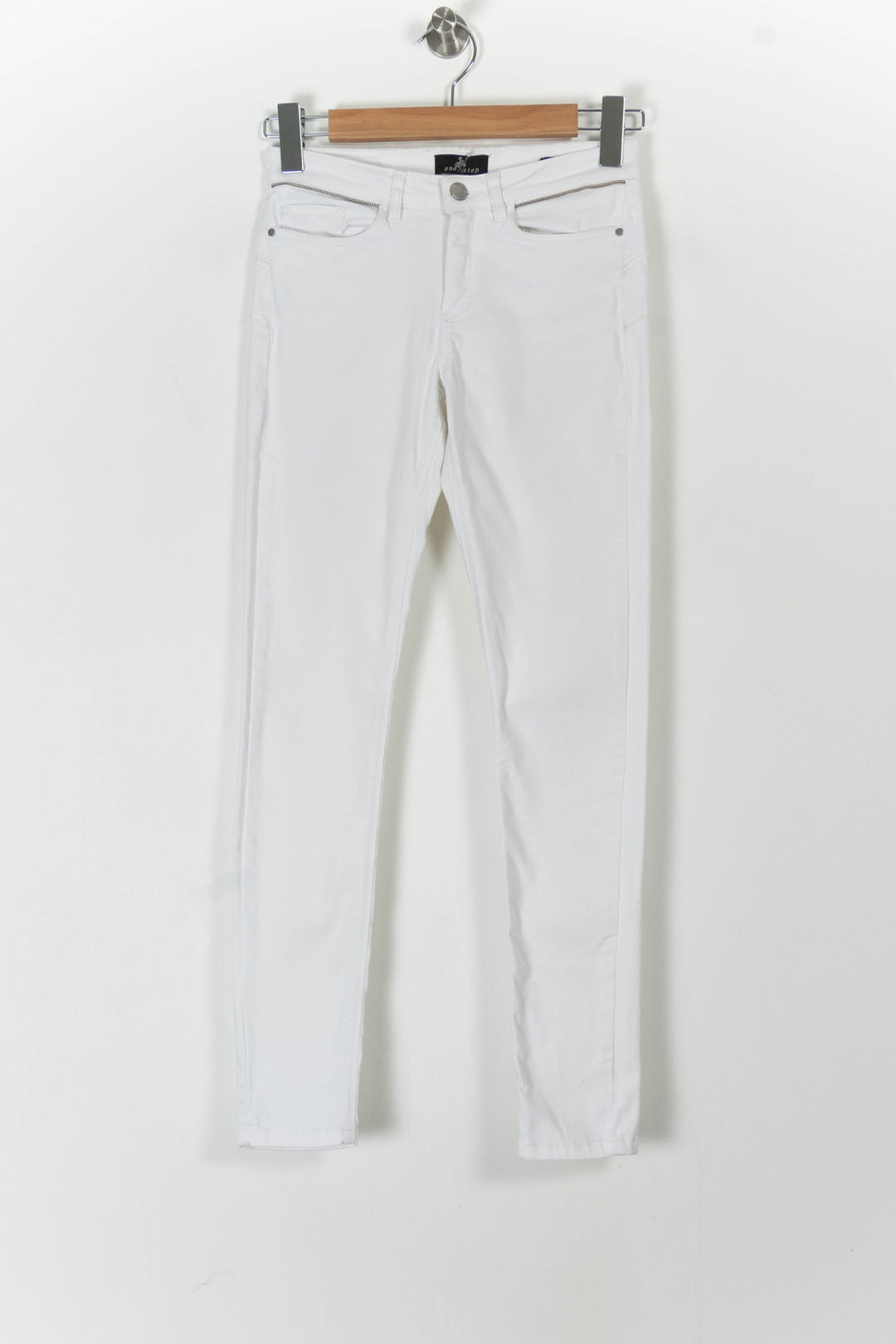 Jean Blanc - Taille XS/34 de la marque One Step | PARAD106130 - Vendu par Paradigme - Image 2