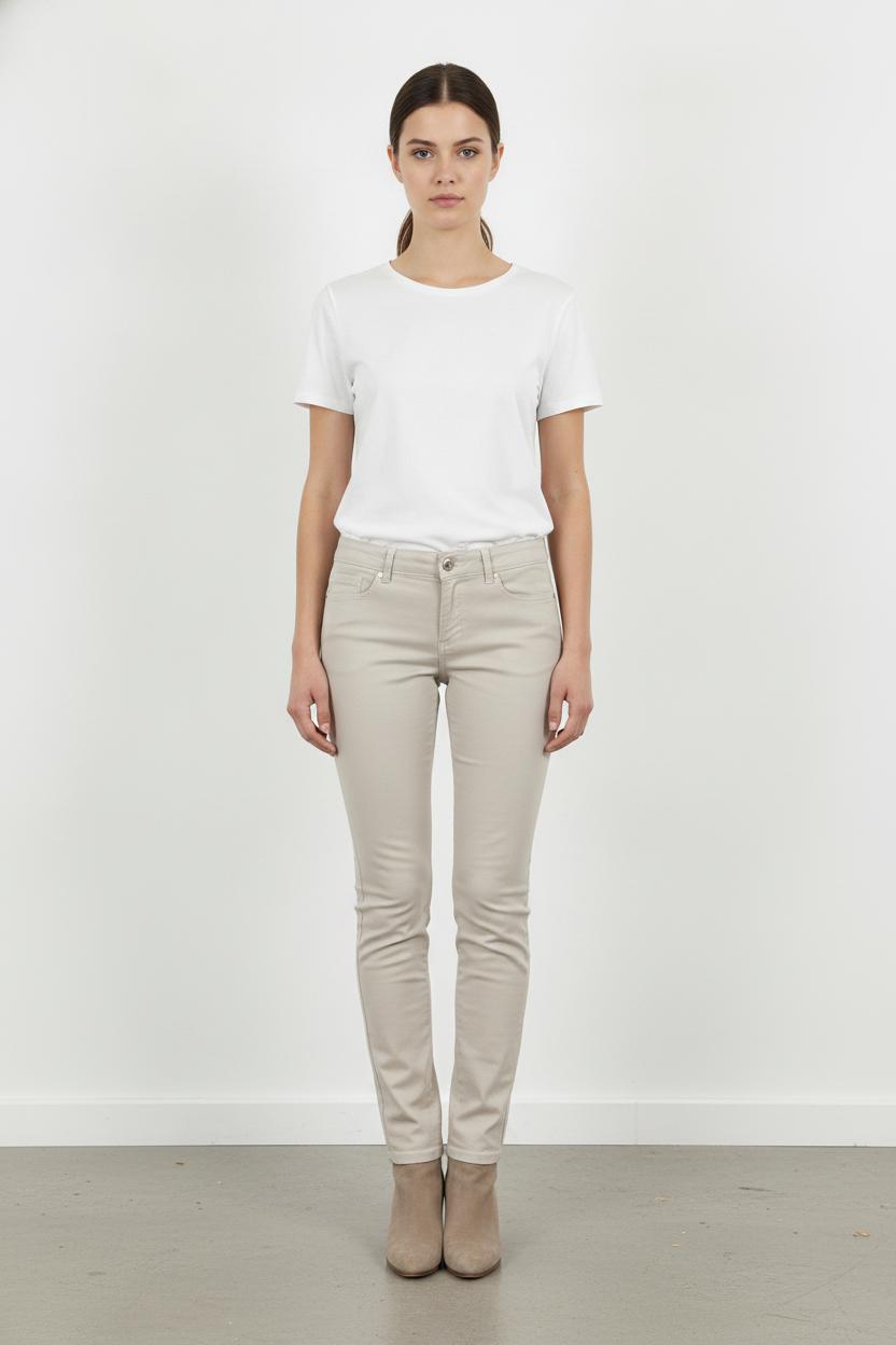 Jean Beige - Taille S/36 de la marque Sud express | PARAD106132 - Vendu par Paradigme - Image 1