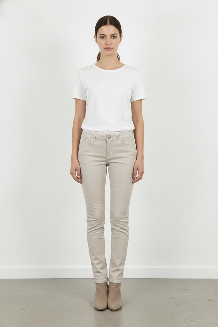 Jean Beige - Taille S/36 de la marque Sud express | PARAD106132 - Vendu par Paradigme - Image 1