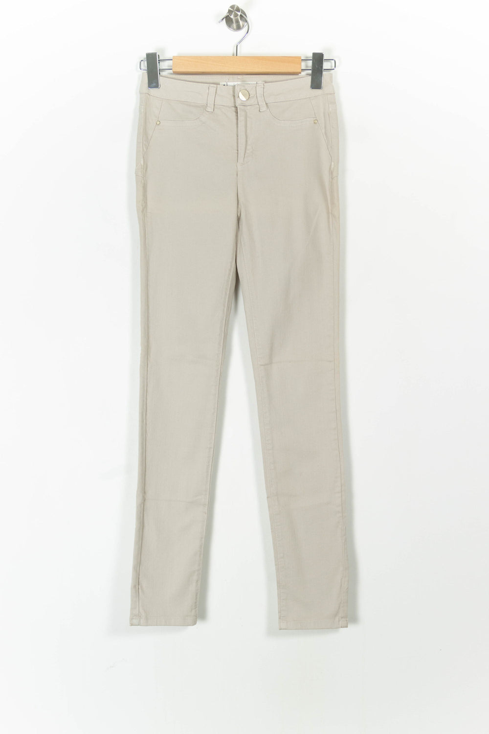 Jean Beige - Taille S/36 de la marque Sud express | PARAD106132 - Vendu par Paradigme - Image 2
