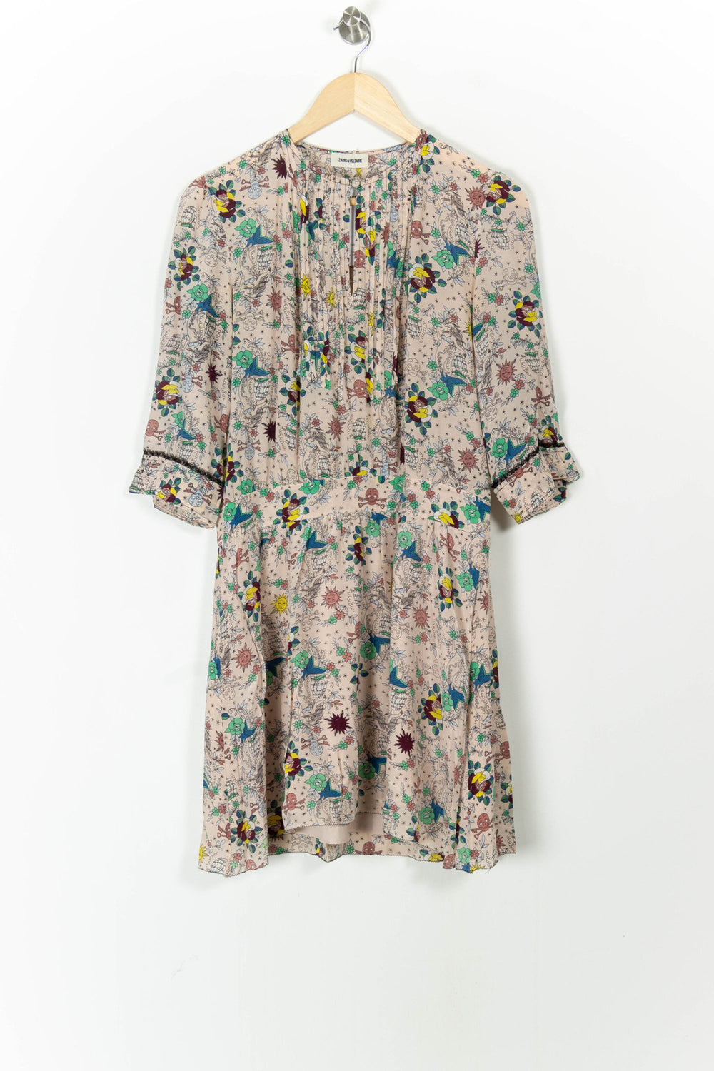 Robe Courte Multicolore - Taille S/36 de la marque Zadig&Voltaire | PARAD106133 - Vendu par Paradigme - Image 2