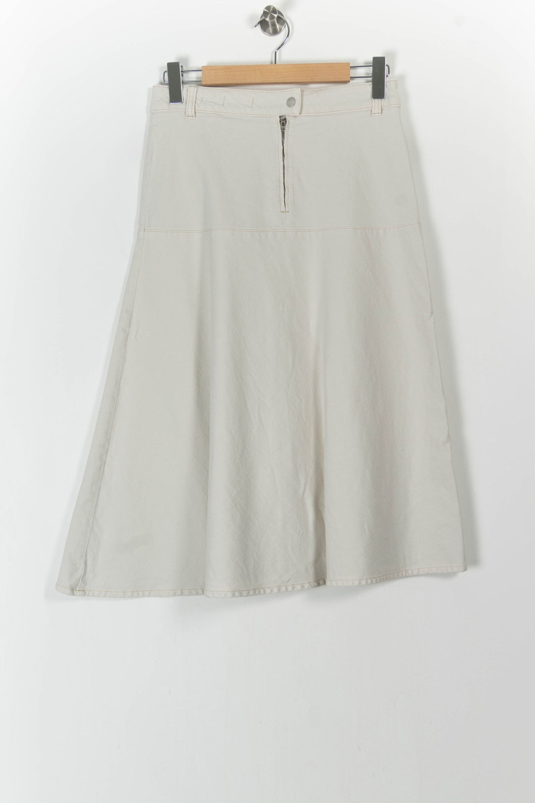 Jupe Midi Beige - Taille L/40 de la marque Closed | PARAD106135 - Vendu par Paradigme - Image 4
