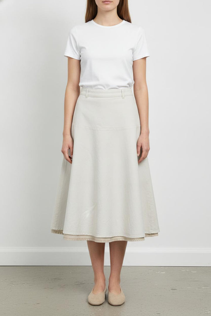 Jupe Midi Beige - Taille L/40 de la marque Closed | PARAD106135 - Vendu par Paradigme - Image 1