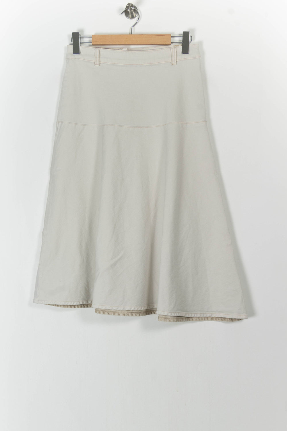 Jupe Midi Beige - Taille L/40 de la marque Closed | PARAD106135 - Vendu par Paradigme - Image 2