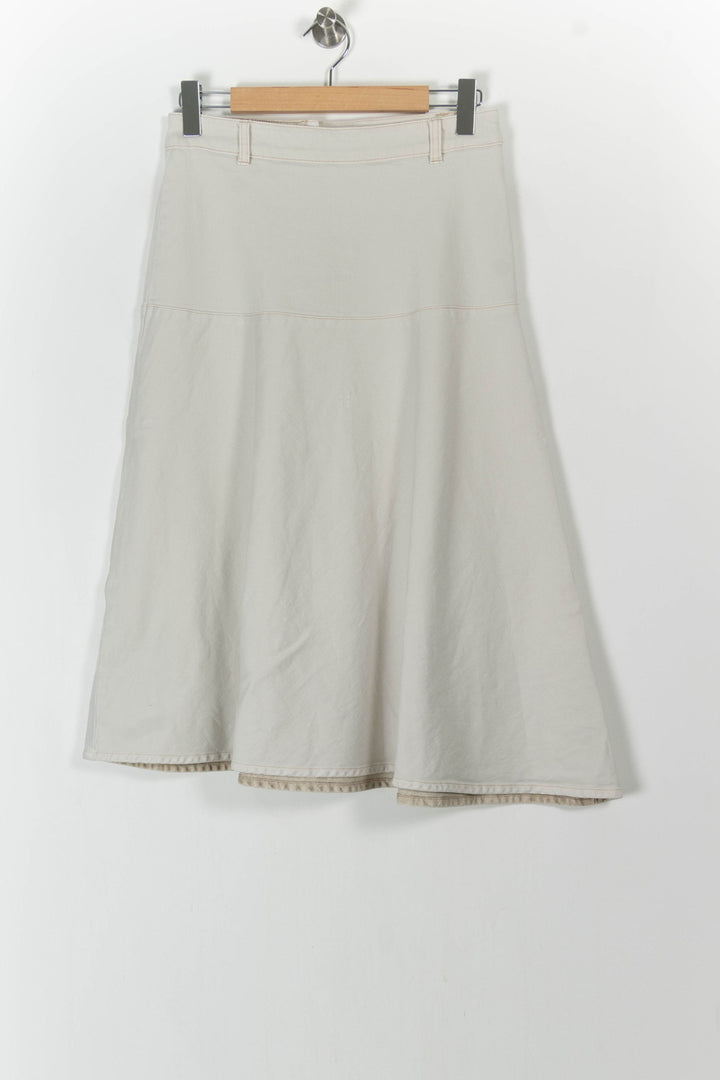 Jupe Midi Beige - Taille L/40 de la marque Closed | PARAD106135 - Vendu par Paradigme - Image 2