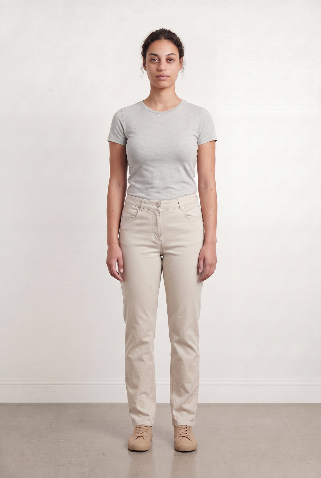 Jean Beige - Taille XL/42 de la marque Caroll | PARAD106138 - Vendu par Paradigme - Image 1