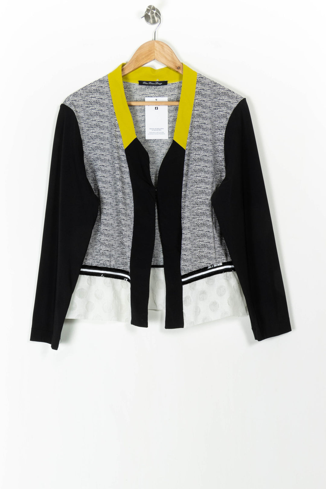 Veste Noire et Grise - Taille XXXL/46 de la marque Indies | PARAD106139 - Vendu par Paradigme - Image 2