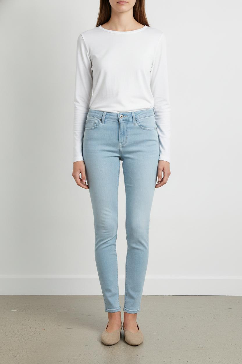 Jean Skinny Bleu Clair - Taille M/38 de la marque Comptoir des Cotonniers | PARAD106141 - Vendu par Paradigme - Image 1