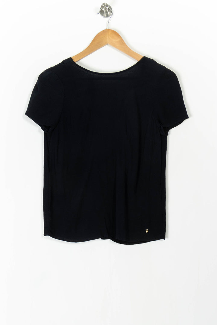 T-shirt Noir - Taille XS/34 de la marque Des petits hauts | PARAD106147 - Vendu par Paradigme - Image 2