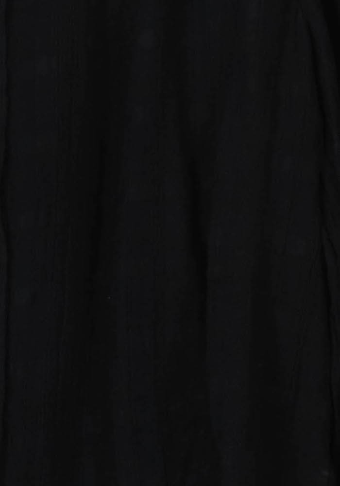 Chemisier Noir - Taille XS/34 de la marque La Fée Maraboutée | PARAD106148 - Vendu par Paradigme - Image 3